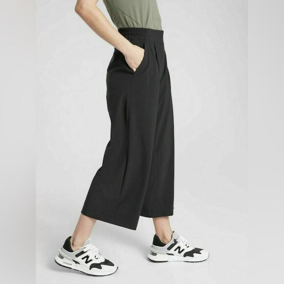 Athleta Brooklyn Wide Leg Crop Pants - Picture 2 of 9